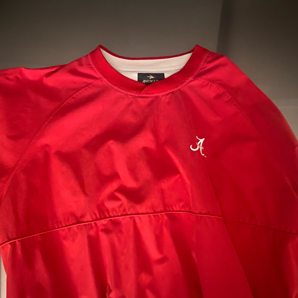 University of Alabama Antigua Pullover size large